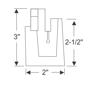 Steele Rubber - Lock Pillar Filler / U Jamb Seal - Image 5