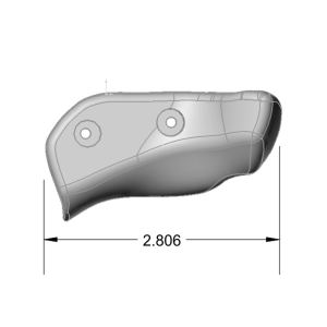 Steele Rubber - Auxiliary Lock Pillar Seal - Image 2
