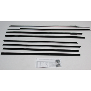 Beltline Weatherstrip - Complete 8 Piece Kit
