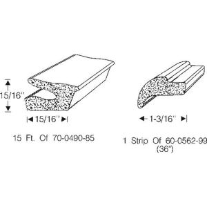 Steele Rubber - Trunk Seal Kit - Image 3