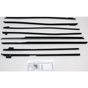 Beltline Weatherstrip - Complete 8 Piece Kit