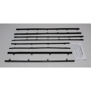 Beltline Weatherstrip - Complete 8 Piece Kit