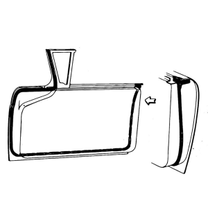 Dennis Carpenter - Door Seal Kit - Front - Image 6