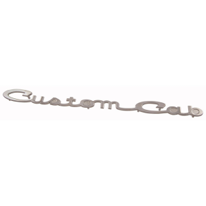 Dennis Carpenter - "Custom Cab" Door Emblem - Image 3