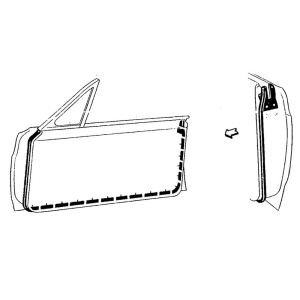 Dennis Carpenter - Door Seal Kit - Front - Image 2