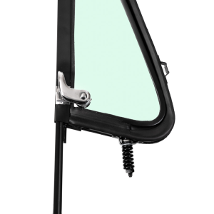 Precision - Complete Vent Window Assembly - LH Green Tint - Image 4