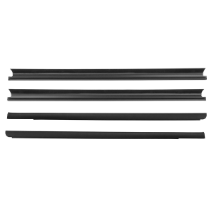 Beltline Weatherstrip - Rear Door - Complete 4 Piece Kit (NON MEGA CAB)