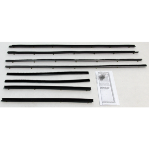 Beltline / Anti-Rattler Weatherstrip - 8 Piece Complete Kit