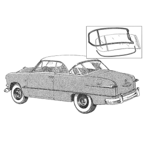 Dennis Carpenter - Back Window Seal - With Trim Groove - Image 7