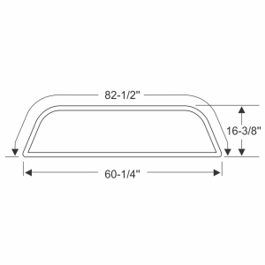 Steele Rubber - Back Window Seal - Image 4
