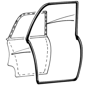 Door Seal Kit - Rear