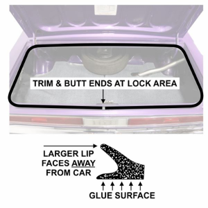 Steele Rubber - Trunk Seal - Image 4