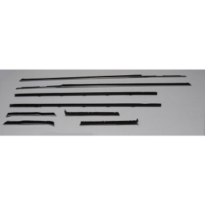 Beltline / Anti-Rattler Weatherstrip - 8 Piece Complete Kit