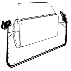 Dennis Carpenter - Door Seal Kit - Front - Image 2