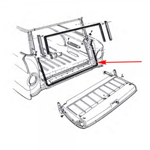 Tailgate To Body Seal