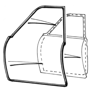 Dennis Carpenter - Door Seal Kit - Front - Image 2