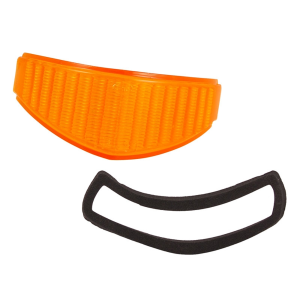 Parking Light Lens & Gasket - Amber