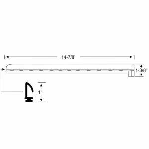 Steele Rubber - Rear Quarter Window Leading Edge Seals - Image 2