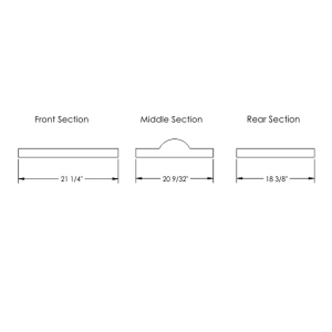 Steele Rubber - Convertible Top Seal Kit - 6 Piece - Image 2