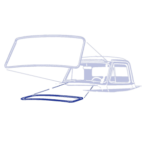 Dennis Carpenter - Cowl Vent Seal - Image 2