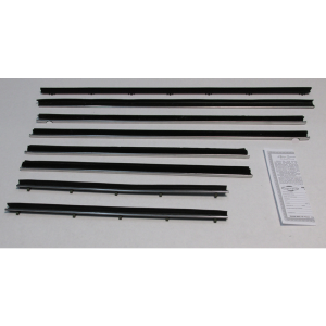 Beltline Weatherstrip - 8 Piece Complete Kit