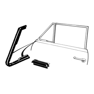 Dennis Carpenter - Vent Window Seal Kit - Image 2