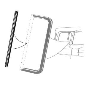 Dennis Carpenter - Back Edge of Vent Window Seal - Image 3