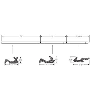 Steele Rubber - Roof Rail Seal - Image 2