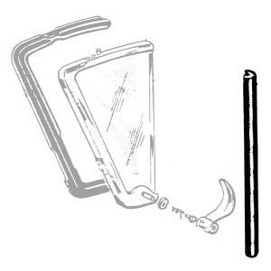 Dennis Carpenter - Back Edge of Vent Window Seal - Image 2