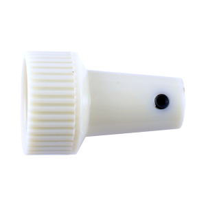 Dennis Carpenter - Windshield Wiper Switch Knob - White With Silver Insert - Image 2