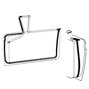 Dennis Carpenter - Door Seal Kit - Front - Image 2