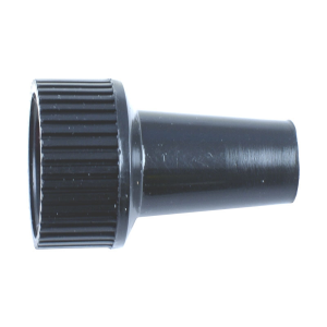 Dennis Carpenter - Air Vent Knob - Black With Silver Insert - Image 2