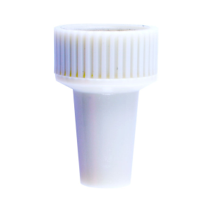 Dennis Carpenter - Air Vent Knob - White With Gold Insert - Image 2