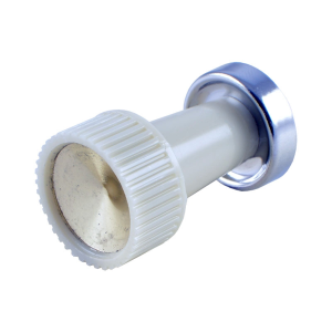 Cigar Lighter Knob - White With Gold Insert