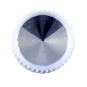 Cigar Lighter Knob - White With Gold Insert - Image 3