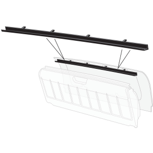 Tailgate Beltline / Anti-Rattler Weatherstrip - Outer