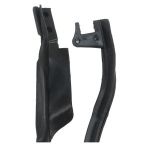 1963-65 Ford Falcon and Mercury Comet 2 door hardtop and convertible door seal kit showing molded ends.