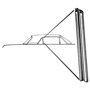 Quarter Window Leading Edge Seals