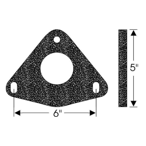 1950-55 Cadillac steering column seal.
