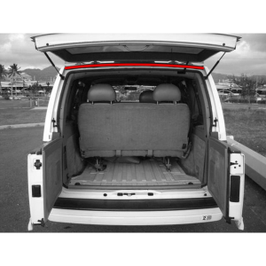 1992-2005 Chevy Astro Van & GMC Safari Van Rear Dutch Door Upper Drip Rail Seal - #12-108X.