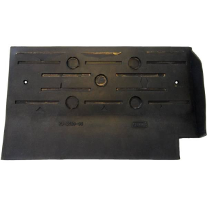 1969-72 Buick Chevy Oldsmobile & Pontiac Wagon Restoration Parts - Rear Bumper Step Pad Set #01-136X