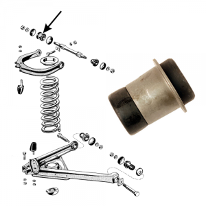 Front Upper Control Arm Bushing - At Rear