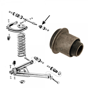 Front Upper Control Arm Bushing - At Front