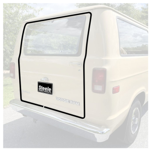 1980-2002 Dodge Van Restoration Parts Rear Cargo Door Seal - For Single Door Configuration - Part #12-473D.