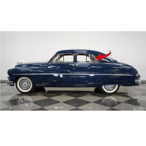 1949 Mercury Restoration Parts Rear Vent Window Seal - Part #WR 3302-R.