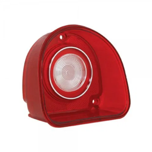 Taillight / Back Up Light Lens - 1 Chrome Ring