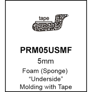 Universal Underside Glass Molding - 5mm - FREE SAMPLE