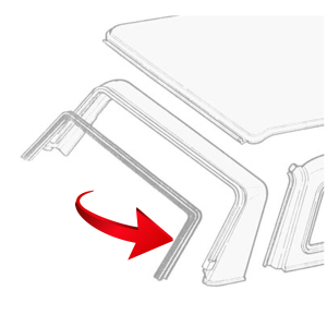Tailgate Glass Run Channel