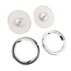 Fuel & Temperature Gauge Lens & Bezel Kit