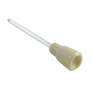 Headlight Switch Knob - White Without Silver Insert